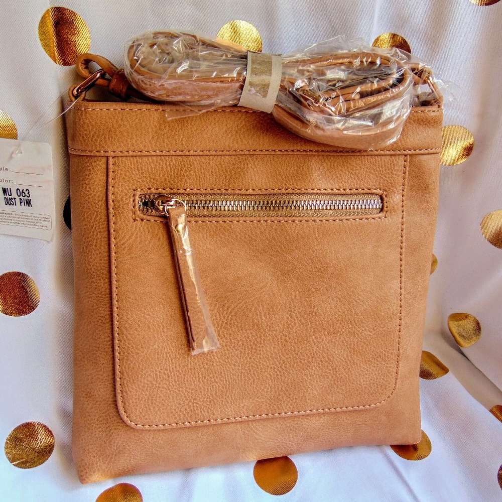 Crossbody bag stone color